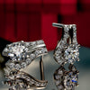 0.91ct Brilliant Cut Diamond Gold Earrings - 03NN03